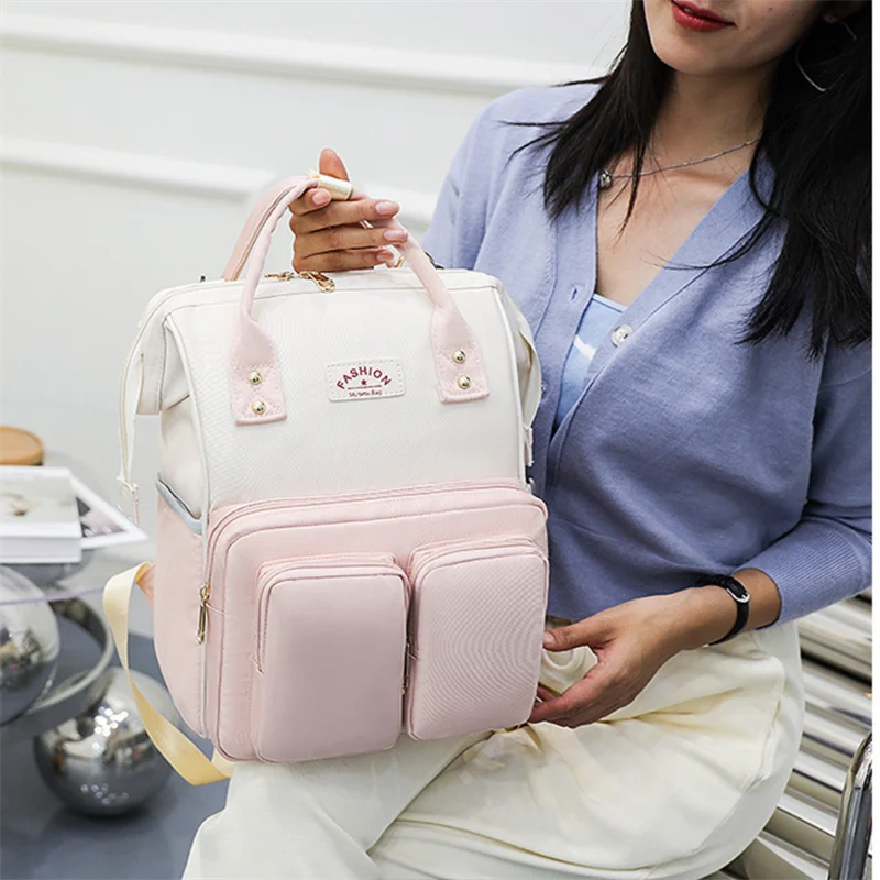 Maternity Bag for Baby Multifunctional Baby Diaper Backpack Large Capacity Travel Mommy Nappy Bag Infant Nursery Baby Bags