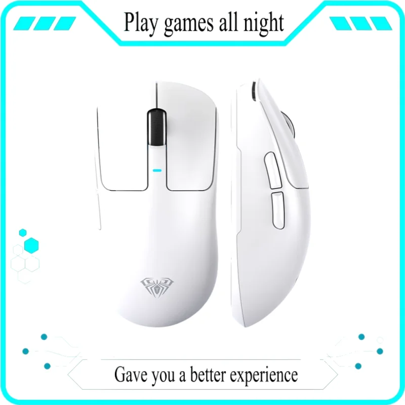 

Sc680 Wireless Gaming Mouse Paw3395 Sensor Wired 8k Return Rate Long Endurance Lightweight Design Compatible Various Systems