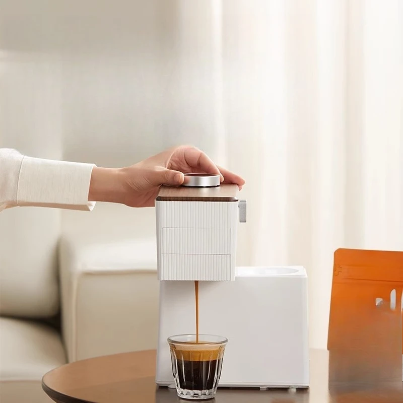 

Office Small Portable Semi-Automatic Italian Capsule Coffee