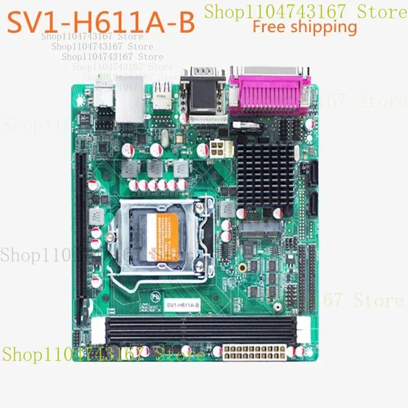 

Для SV1-H611A-B материнская плата LGA1155 DDR3 материнская плата 100% протестирована, полностью работает