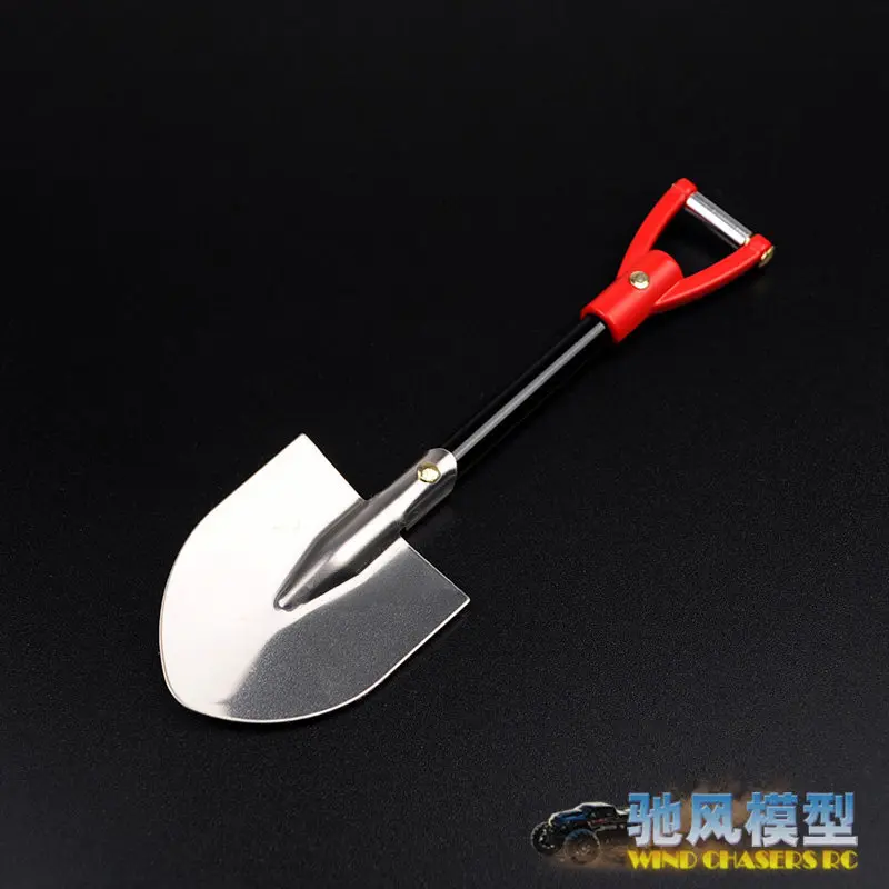RC Car Simulation Tool Pendant 6-Piece Set Fuel Tank Shovel Tow Rope Chain Rescue Buckle Decor Upgrade Parts