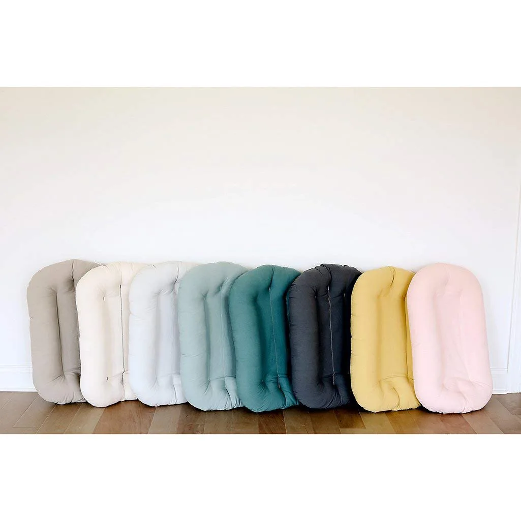 سرير أطفال محمول متوسط السرير محاكاة الضغط الإلكتروني لحديثي الولادة سرير أطفال محاكاة نمط هندسي عملي من القطن الخالص... #5