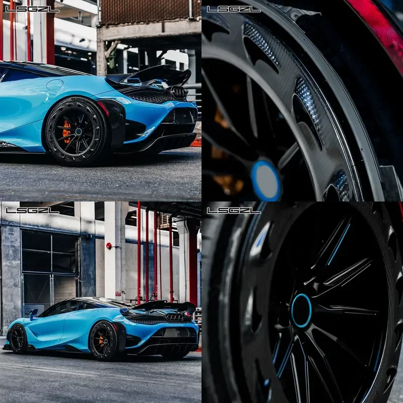 Ruedas Monoblock/2 Piezas de 19 20 21 22 24 26 Pulgadas para Auto, 5x114.3 5x112 5x130, Discos Aero para Maclaren 720s