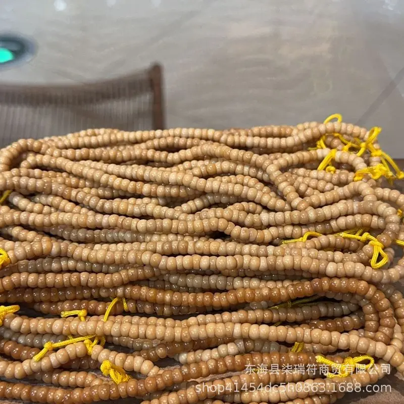 Ridge Bodhi Garlic-Shaped Beads, 6Mm, Bracelets, Cord Weaving, And Accessories