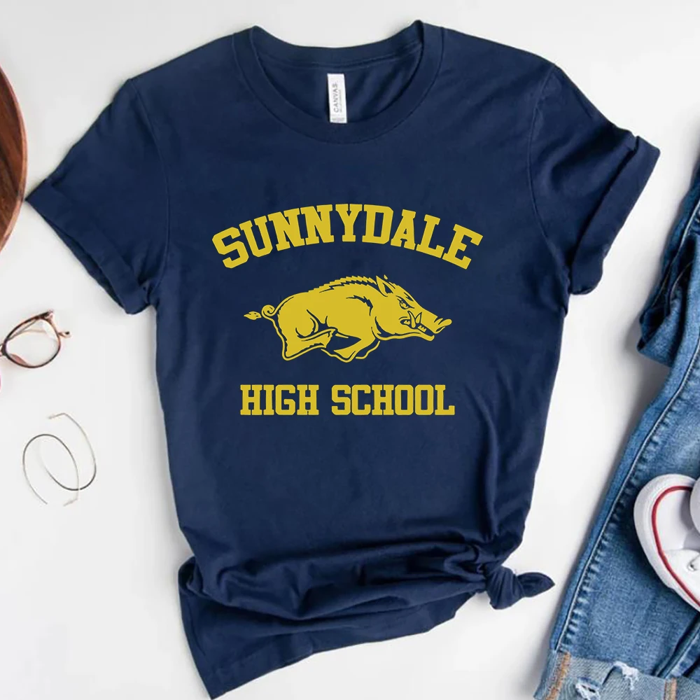 Sunnydale High School Shirt Buffy The Vampire Slayer T-shirt Vintage Sunnydale High Varsity Tee Unisex Short Sleeve Hipster Tops