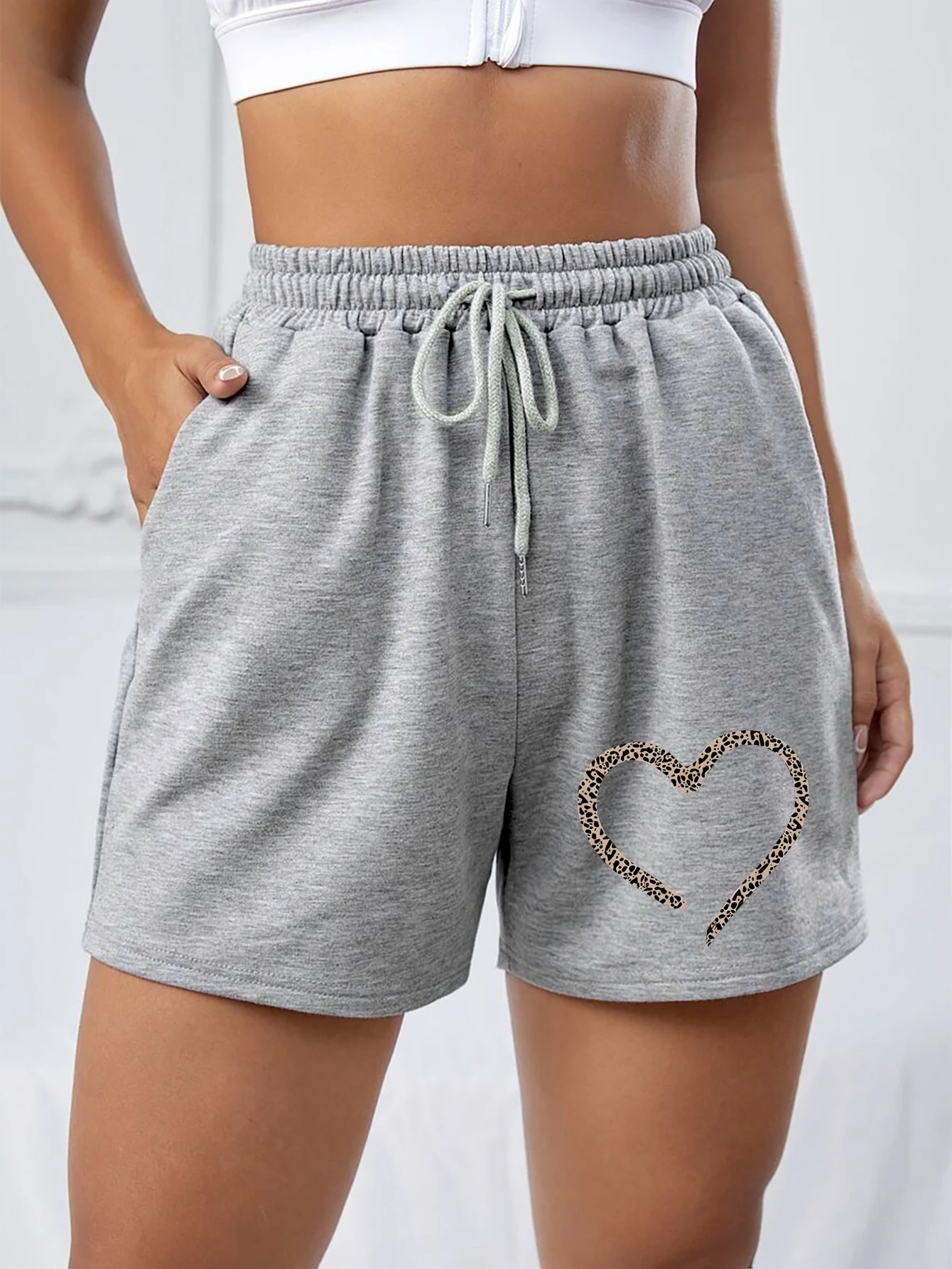 Spring/Summer Sports Printed Shorts Casual Women's Shorts Summer Shorts