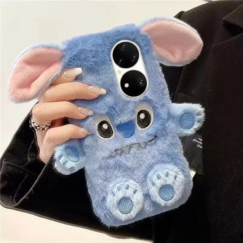 ديزني غرزة أفخم قضية الهاتف ، لينة الغطاء الواقي ، الكرتون لطيف الحال بالنسبة آيفون 15 ، 14 ، 13 ، 12 ، 11 برو ماكس ، خريف ، شتاء #6