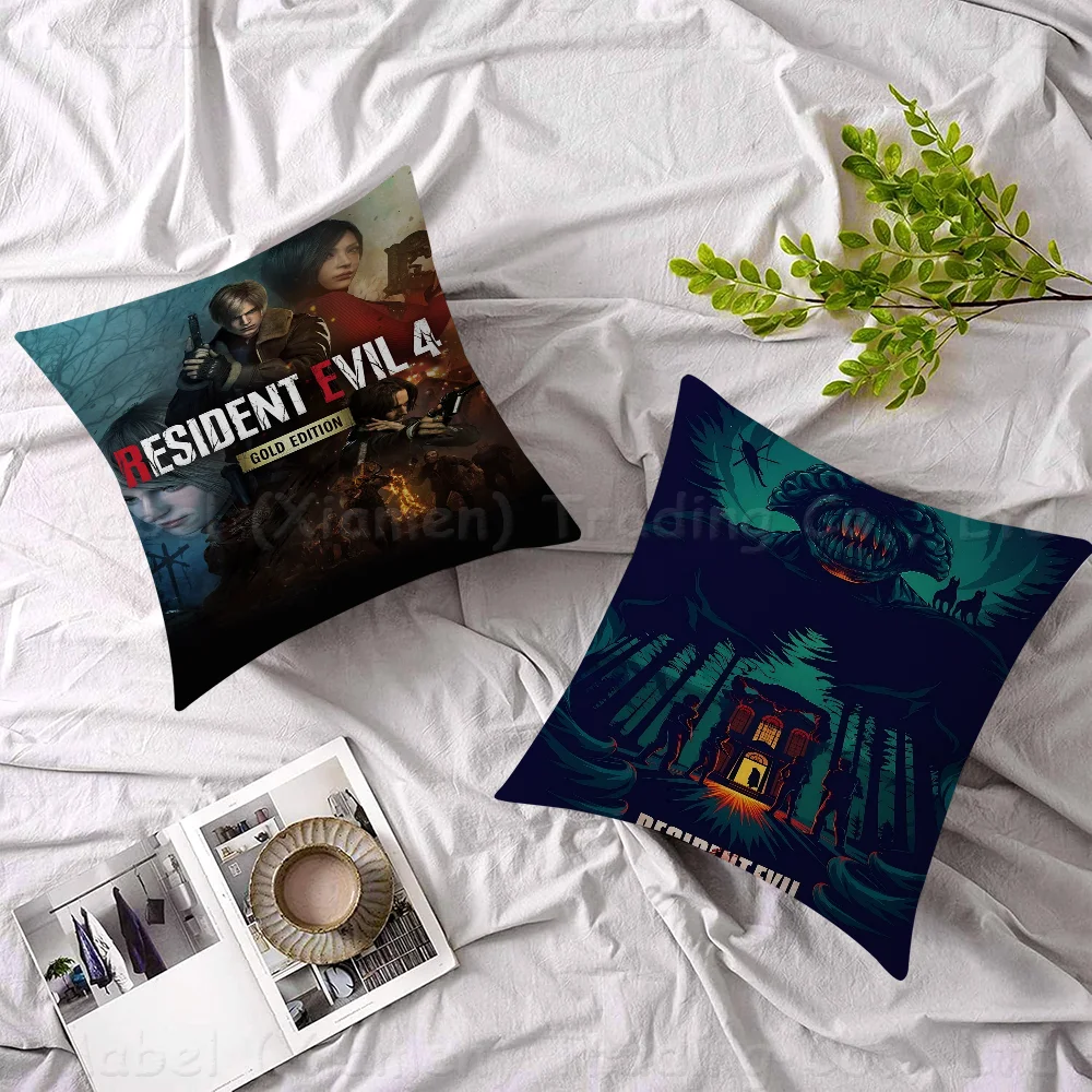 Game R-RESIDENT EVIL Pillowcases Home Bedding Decorative Pillow Cover Wedding Super Soft Pillow Case