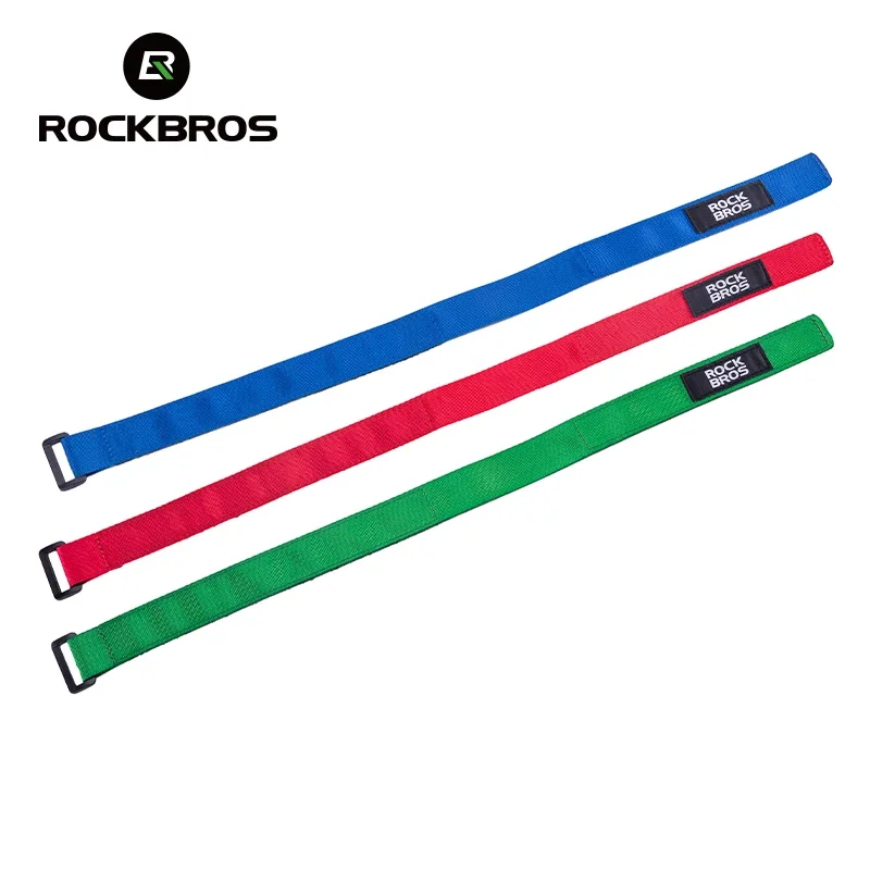

ROCKBROS Cycling Pants Leg Strap Folding Bike Fixing Belt Bicycle Multifunction Strap Trousers Ankle Band Clip Bike Accessories