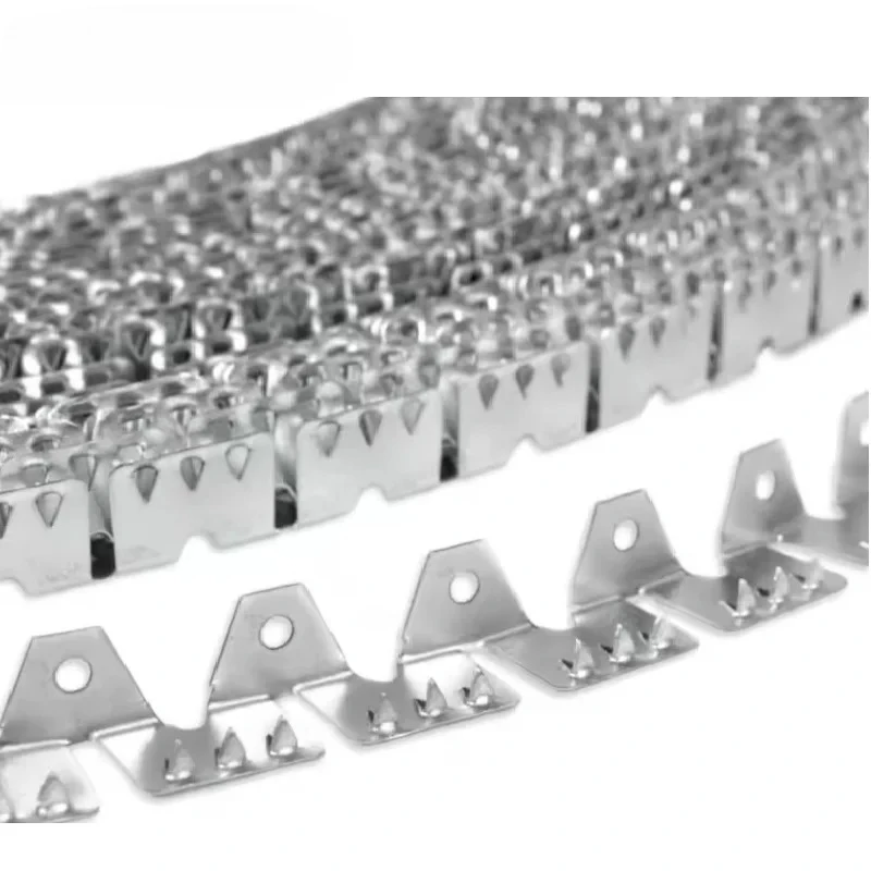 Furniture Hardware Sofa Accessories Parts Sliver Flexible Curve Upholstery Metal Tack Strip for Sofa