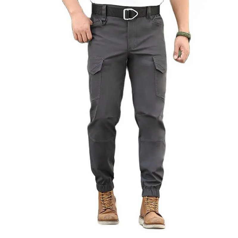 

Tactical Cargo Pants Army Tactical Jogger Pants Waterproof Ankle-length Trousers Tear-resistant Multifunctional Pockets Pants