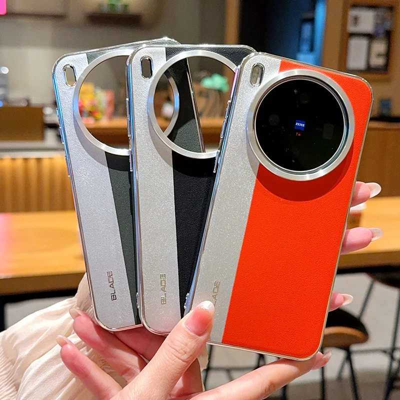 

Fashion Color collision Phone Case For VIVO X300 Pro PC Hard Shell Protective For VIVO X300 Shockproof Back Cover