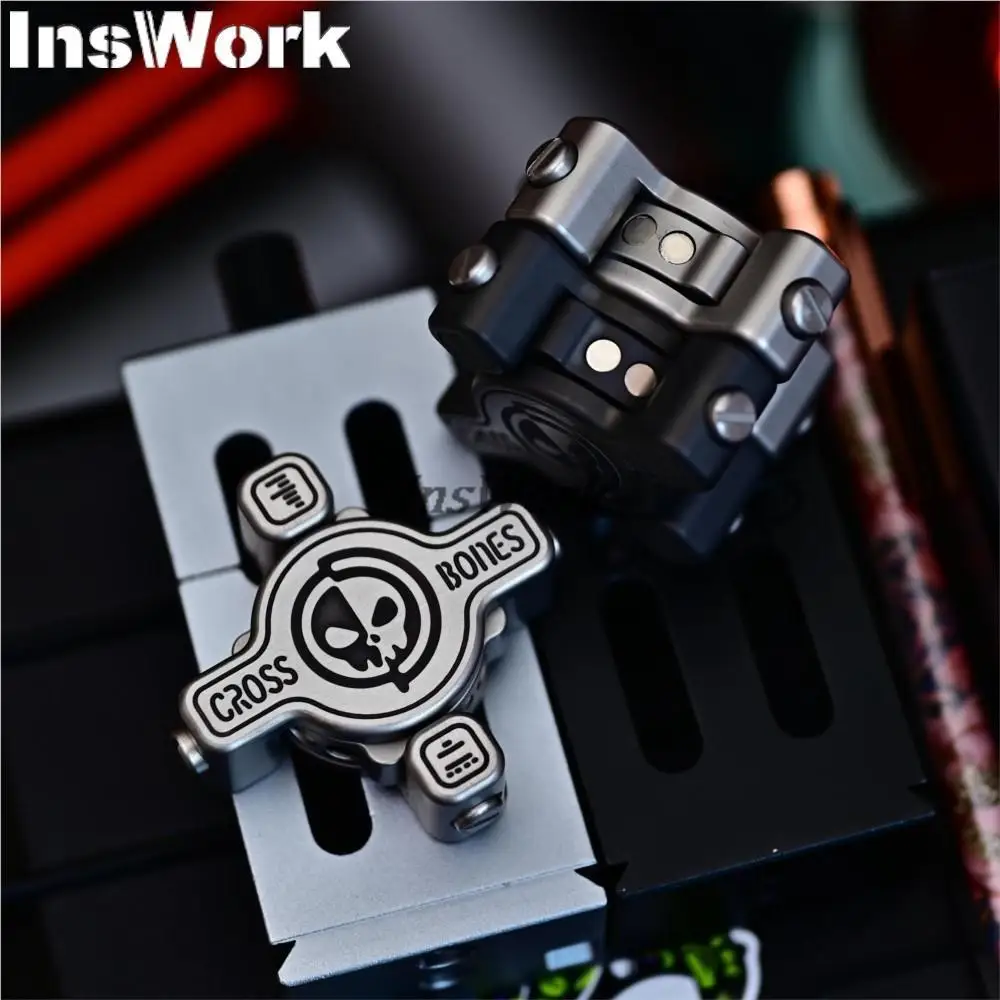 Osseous Point Fidget Slider Magnetic Toys Metal Fidget Slider Fidget Toys Stress Relief Spinner Office Toy Anxiety Toys