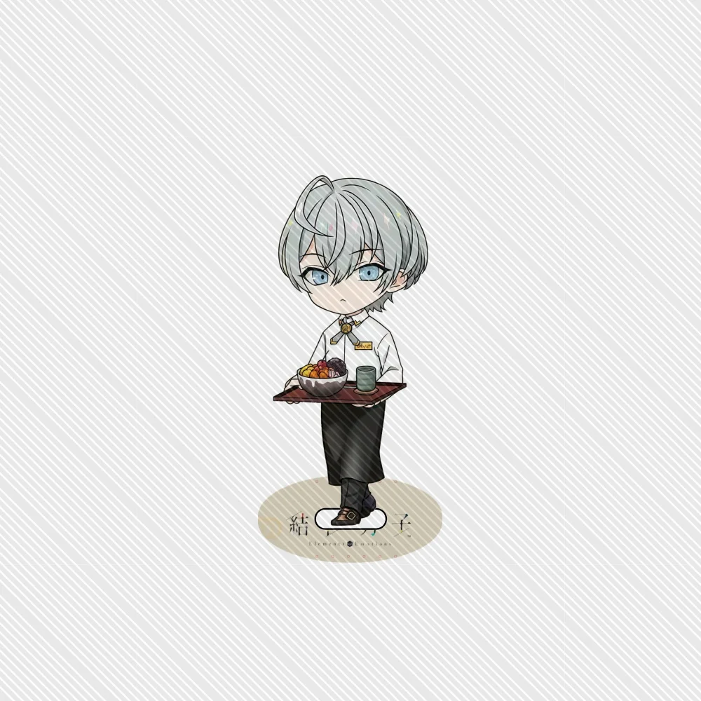10CM Anime Ketsugou Danshi Acrylic Keychain Model Cosplay Charm Characters Ornament Accessories Goods Collection Gifts