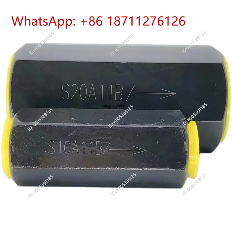 1PC  Check Straight Pipe S6A11B S8A3 S10A22B S15A0 S20A5 S25A S30