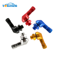 2pcs Motorcycle Tire Valve Stems Small Rim Hole 8.3mm Aluminum Tubeless Valves for Motorbike Alloy Tyre Valve Stems Accessories