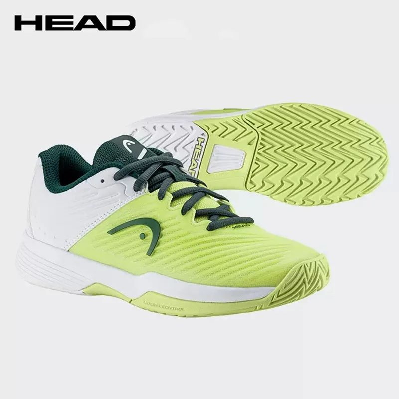 HEAD Revolt Pro 4.0 Junior Series Tennis Shoes Professional Sports Youth Non-slip Shock Absorbing Wear-resistant Breathable