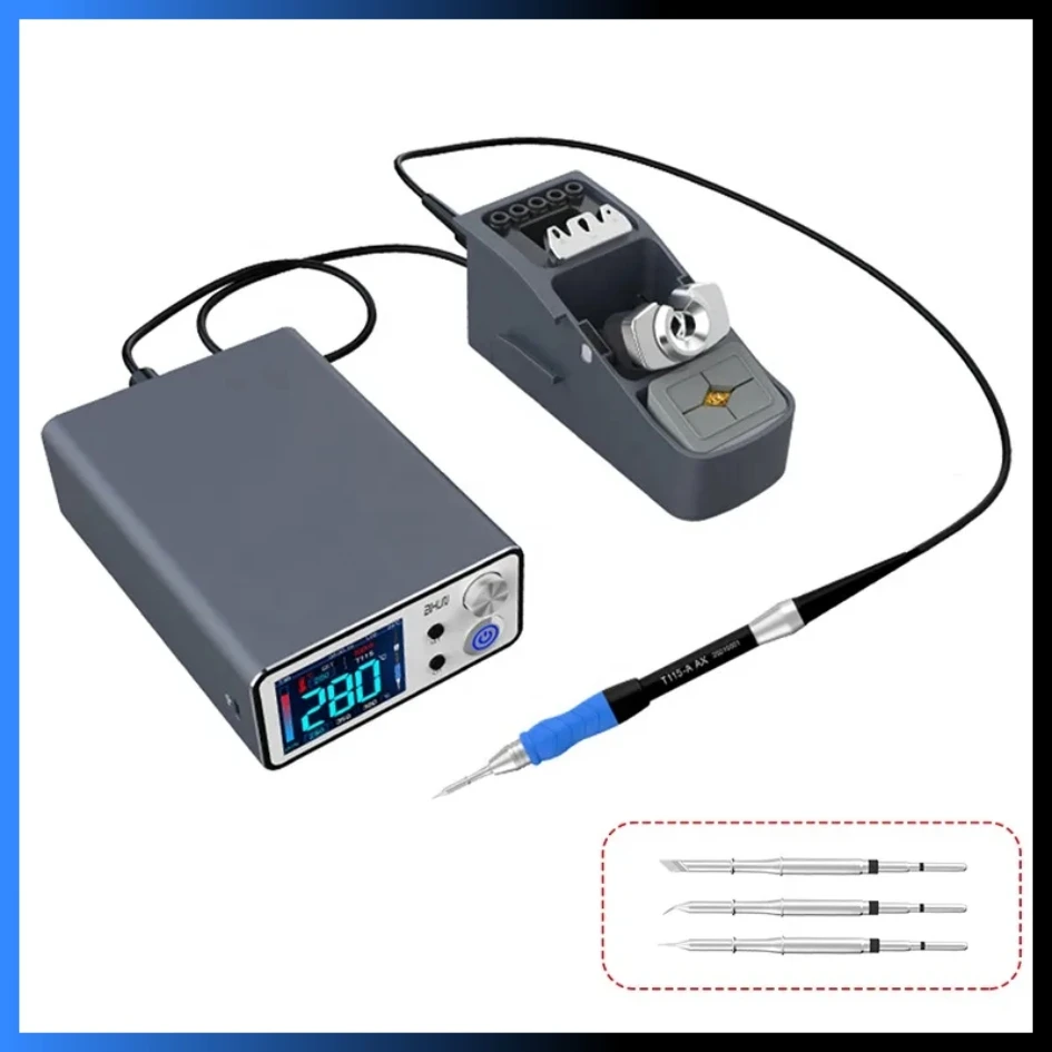 AIXUN T3B Intelligent Soldering Station With T115/T210 Series Handle Welding Iron Tips Electric Set for SMD BGA Repair