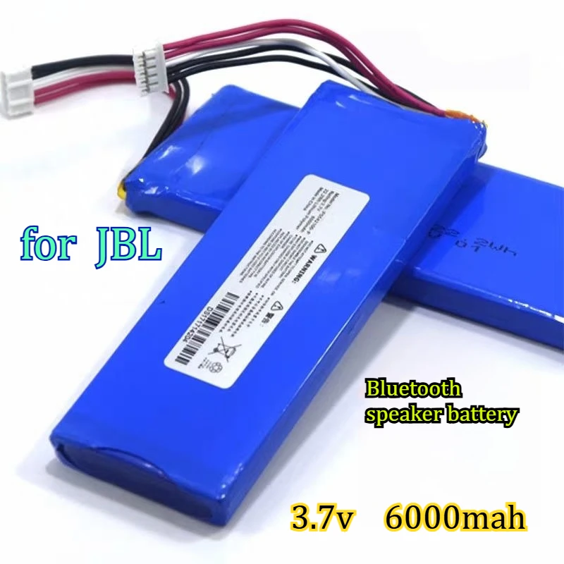 Batería de 3.7V 6000mAh para JBL PULSE3, Batería de Litio para Altavoz Bluetooth Music Pulse, Batería de Litio para Audio, Batería Pulse2