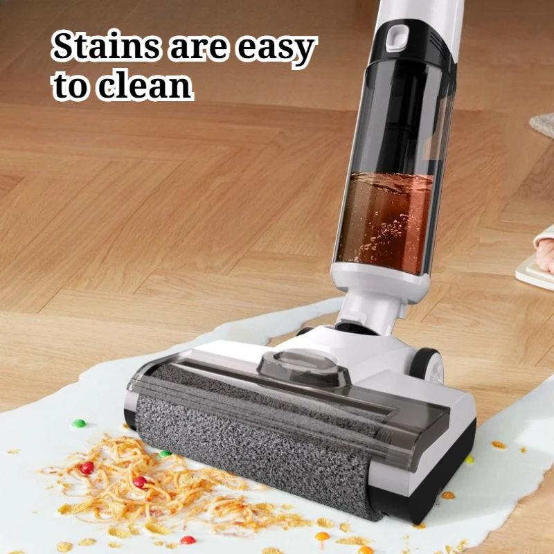 Wireless Household Automatic Wet Dry Vacuum Cleaner Long Battery Life Strong Suction Force Convenient Electric Vacuum Cleaner