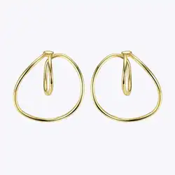 ENFASHION Punk Geometric Ear Cuff Clip On Earrings For Women Gold Color Line Earings Without Piercing Jewelry Kolczyki EC191020
