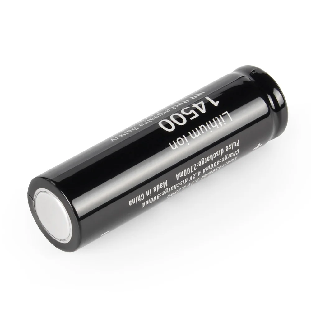 Soshine 14500 bateria litowo-jonowa 3.7V 900mAh akumulator 1000 razy do kalkulatora LED latarka