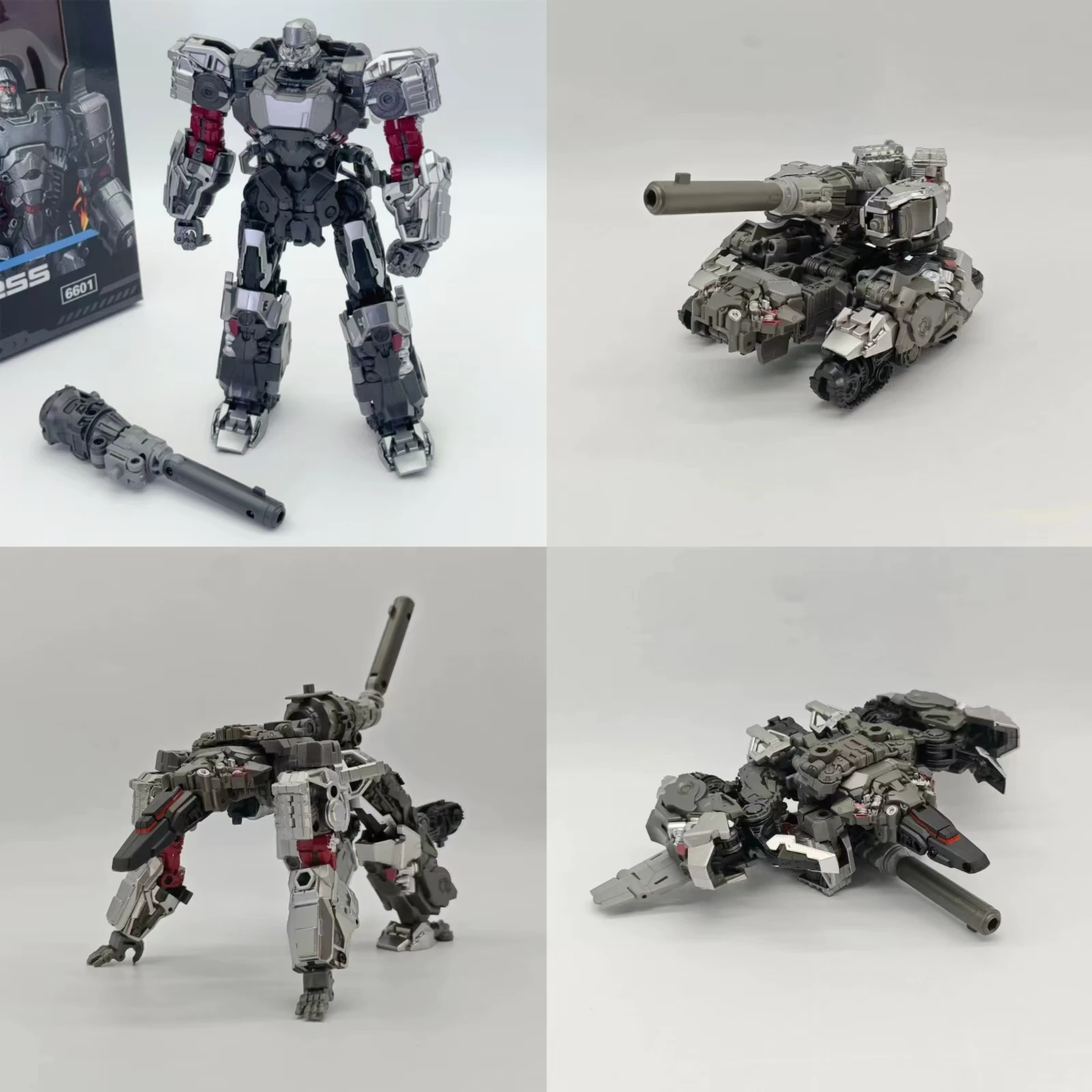 Figuras de acción de Transformers MX-6601 megatek, figuras de acción de MG Tank MX6601 KO SS109, modelo de Robot, estatua, muñeco de juguete, regalos en