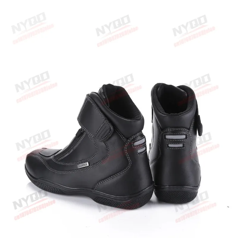 Motorcycle Riding Boots for Men, All Season Anti Fall, Wear-resistant, Comfortable, and Outdoor Motorcycle Shoes