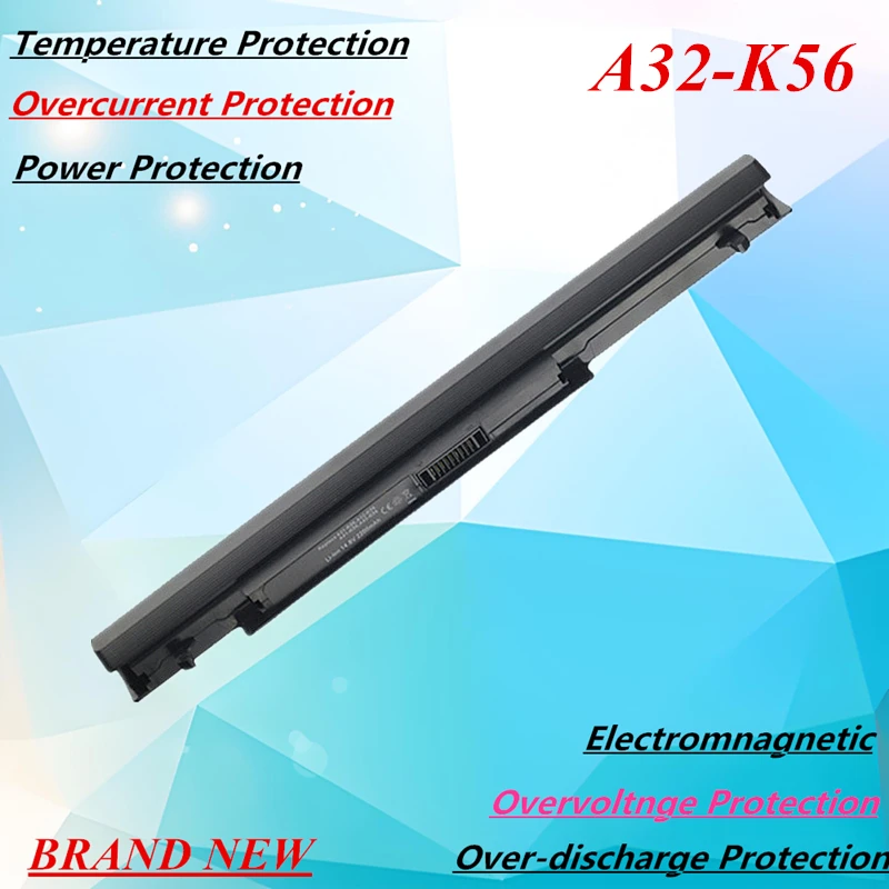 Laptop Battery for ASUS VivoBook S550 S550C S550CA S550CM Series A31-K56 A32-K56