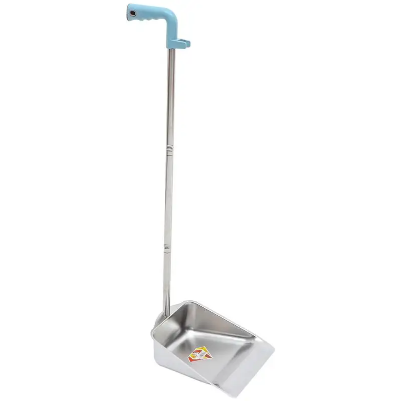 

Dust Pan Cleaning Dust Pan Handle Stainless Steel Dustpan Garbage No Stoop Dustpan Trash Shovel Household Cleaning Supply