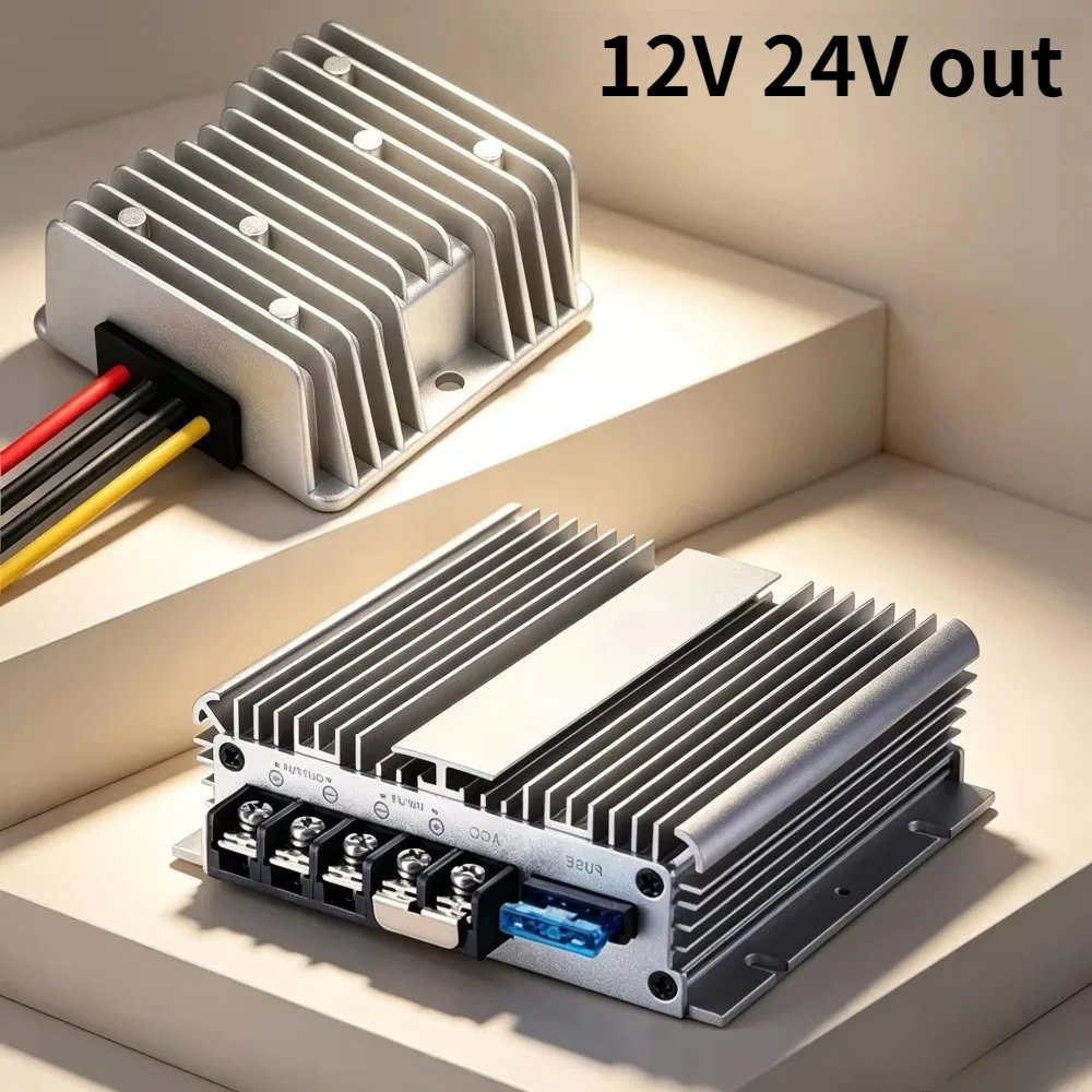 DC 40V-90V zu 24V Konverter Spannungsregler 8V-40V Abwärtswandler zu 12V 30A Buck-Transformator Netzteil für Golfwagen Club Car