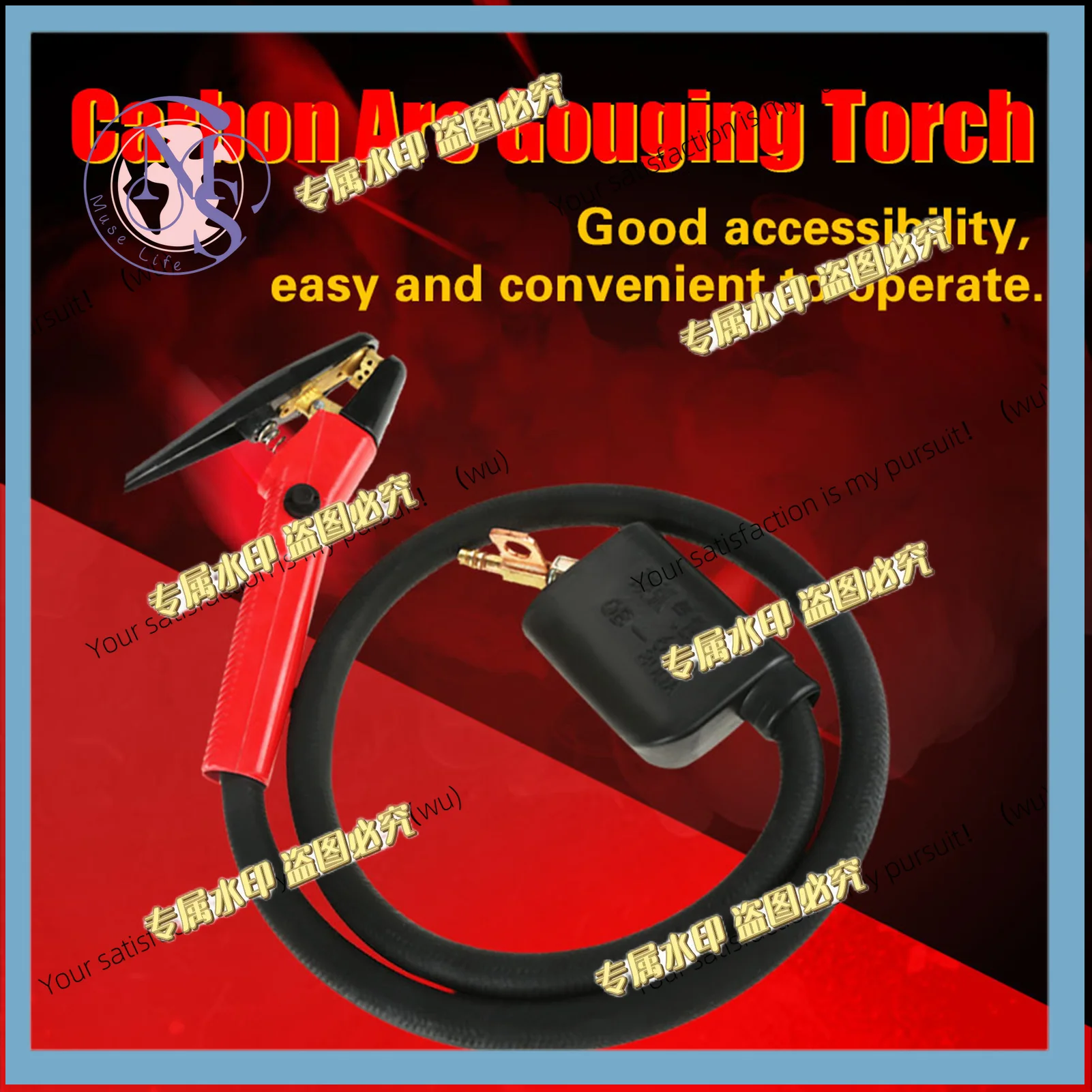 Suitable for 600A carbon arc gouging torch, with cable slot machining tool