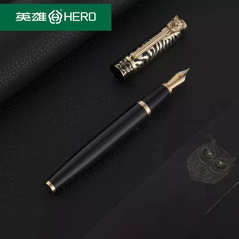 

Перьевая ручка Hero 779 | Официальный подлинный продукт | Ручка для делового письма и каллиграфии | Подарочная ручка с иридиевым наконечником для взрослых