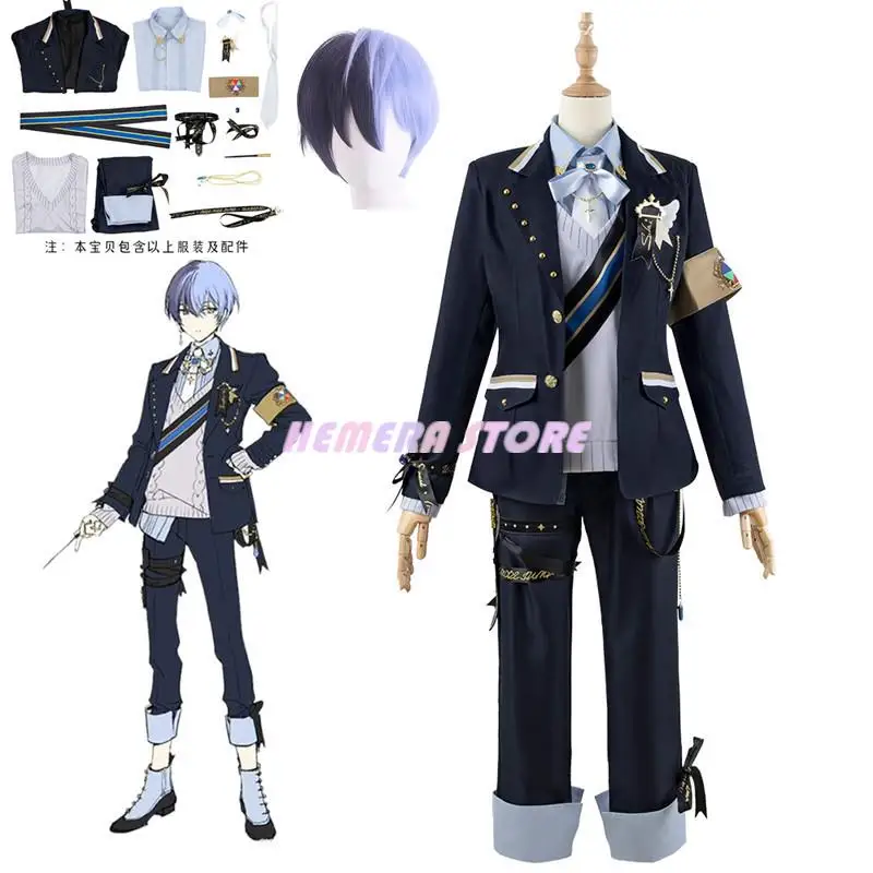 

2023 Aoyagi Toya Cosplay Uniform Suits Project Sekai Colorful Stage! 2.5th Anniversary Vbs Toya Stage Role Playing Costumes