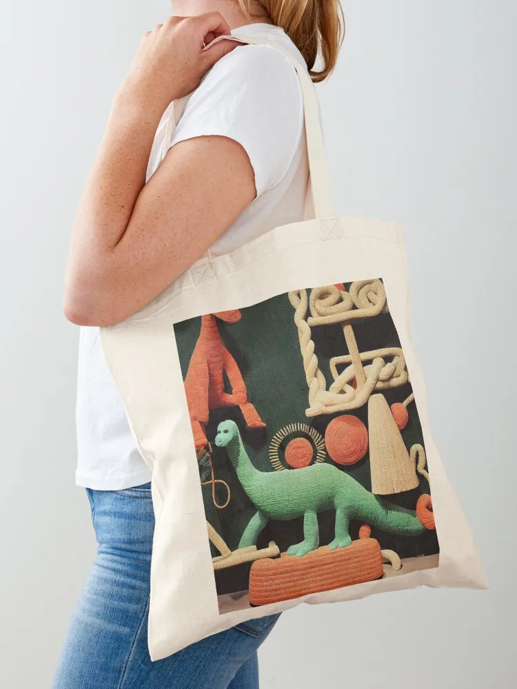 

Dino Cat Scratchers Tote Bag tote bag women reusable grocery bags Gift bags bags luxury women