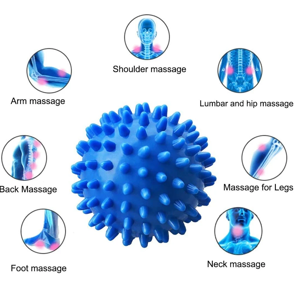 Professionele Massage Ballen Voet Bal Voet Massager Spiky Roller Voor Deep Tissue Trigger Punt Fasciitis Plantaris Stress Release