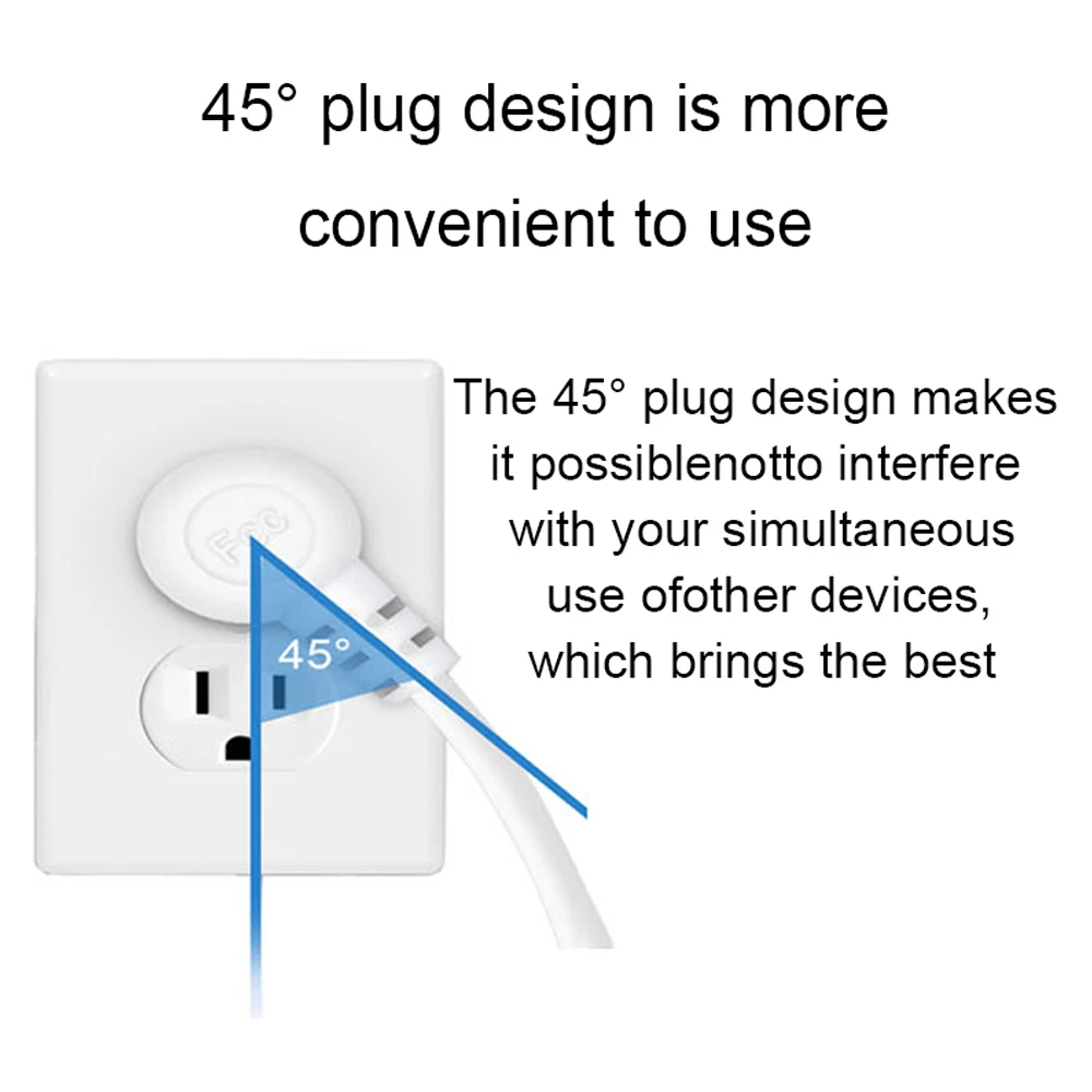 Power Strip US Plug AC Outlets Multitap Electrical Socket Extension Cord With USB C Ports Fast Charging Network Filter Adapter