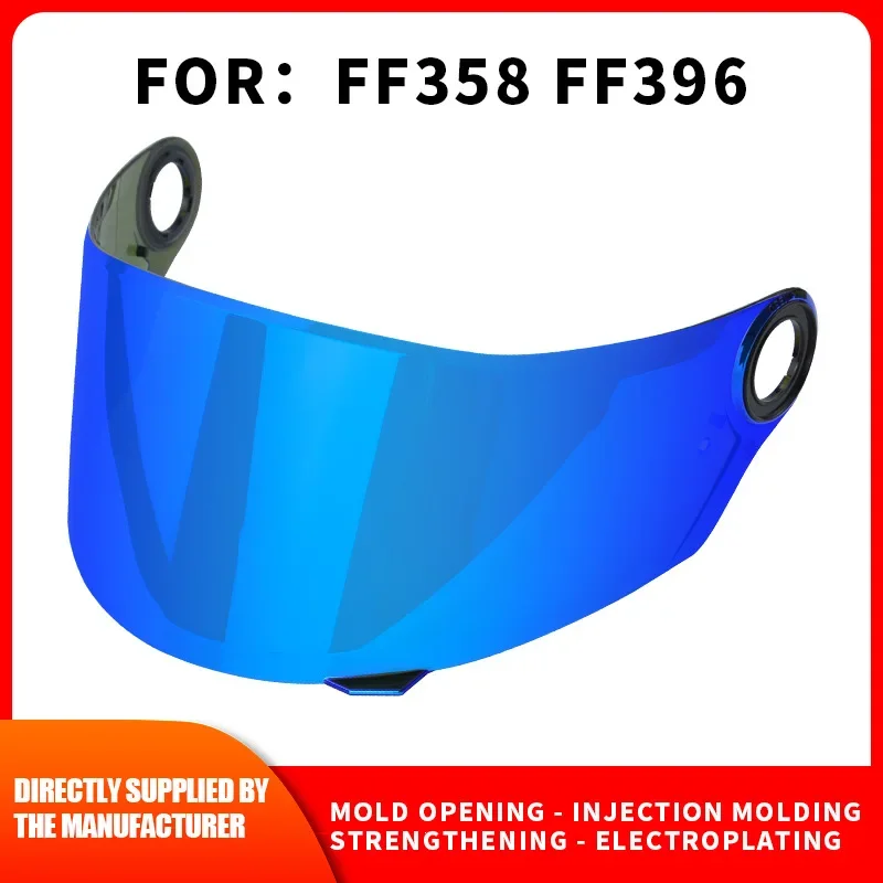 QIANBAI-Visière de remplacement pour casque de moto, LS pour FF358 FF396, lentille Storm Hood, accessoires pour casque