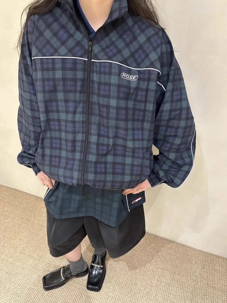 

Куртка-ветровка e Rose 25SS с логотипом Cheered, на молнии, светоотражающая, для женщин и мужчин, повседневная