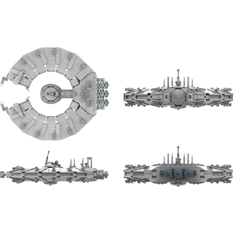 1139PCS Interstellar MOC Cruiser Separatista Corazzata Astronave Modello FAI DA TE Modello Building Blocks Regalo Di Compleanno Giocattolo