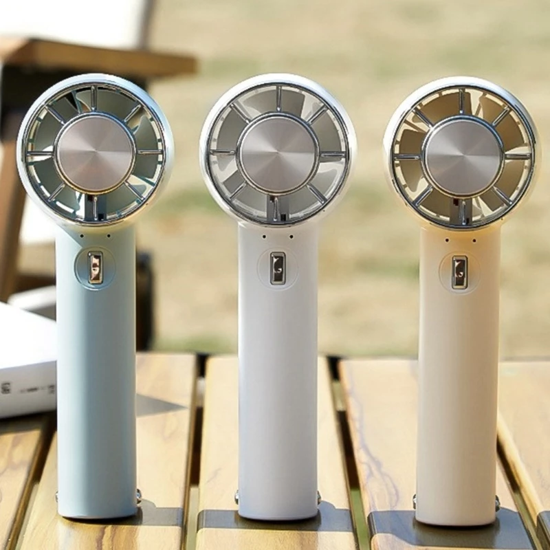 Wentylator chłodzący możliwością ładowania Półprzewodnikowy wentylator chłodzący Wygodny ręczny wentylator Mini wentylator na
