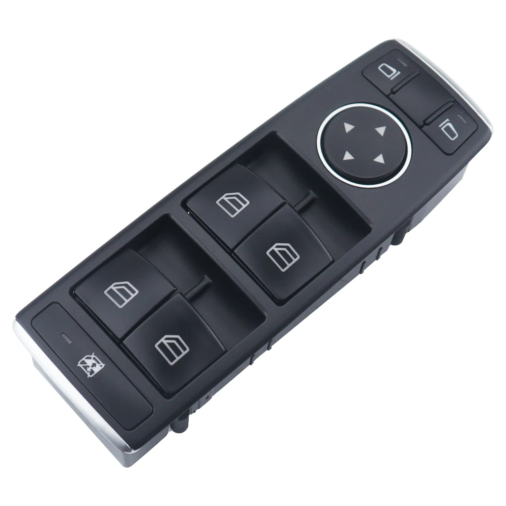 Master Window Switch Button For Mercedes-Benz B ML G GL GLA Class 2013-2016 1669054300 A1669054300 A1669054300 Orange Light