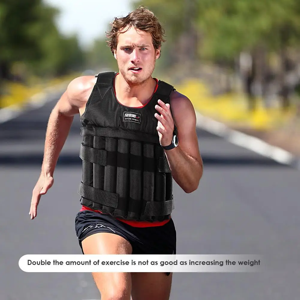 APEXUP Gilet lesté avec poids de 2,3 kg/4,5 kg/6,8 kg/9,1 kg/11,3 kg/13,6 kg et bande réfléchissante, gilet lesté pour homme et femme, pour l' entraînement, la musculation, la course (bleu acier, 2,3 APEXUP Gilet lesté avec poids de 2,3 kg/4,5 kg/6,8 kg/9,1 kg/11,3 kg/13,6 kg et bande réfléchissante, gilet lesté pour homme et femme, pour l' entraînement, la musculation, la course (bleu acier, 2,3
