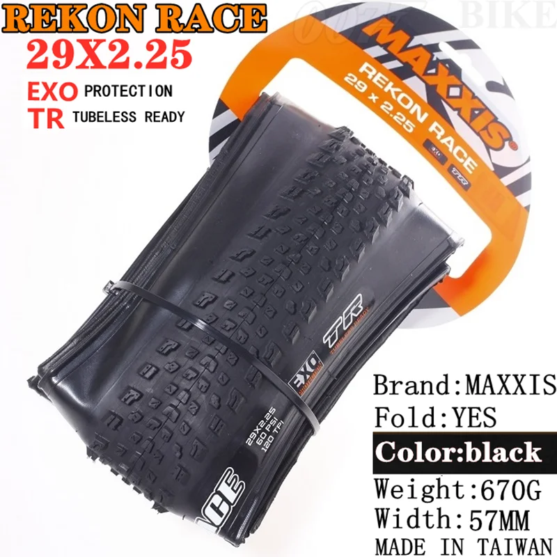 Maxxis REKON RACE (M355ru) Montanha   27.5/29inch Polegada Rekon Corrida 29x2.25/2.35 Mtb Xc Cross Country Pneus Skin And black