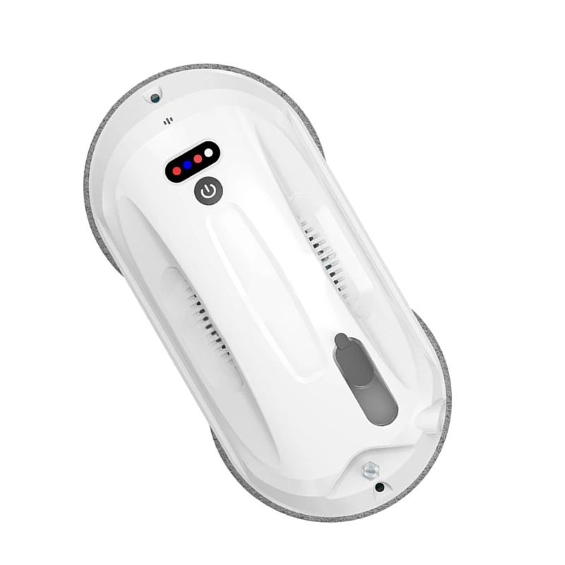 อุปกรณ์ทำความสะอาดหน้าต่างอัจฉริยะพร้อมสเปรย์เดี่ยว 2800pa การตรวจจับการทำงานระยะไกลสำหรับกระจก