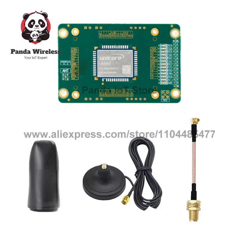 

UM980 EM980 EM980D4 RTK GPS ГЛОНАСС Galileo QZSS GIS с комплектами антенн GNSS Идеально подходит для проектов DIY Ремонт садовой мастерской