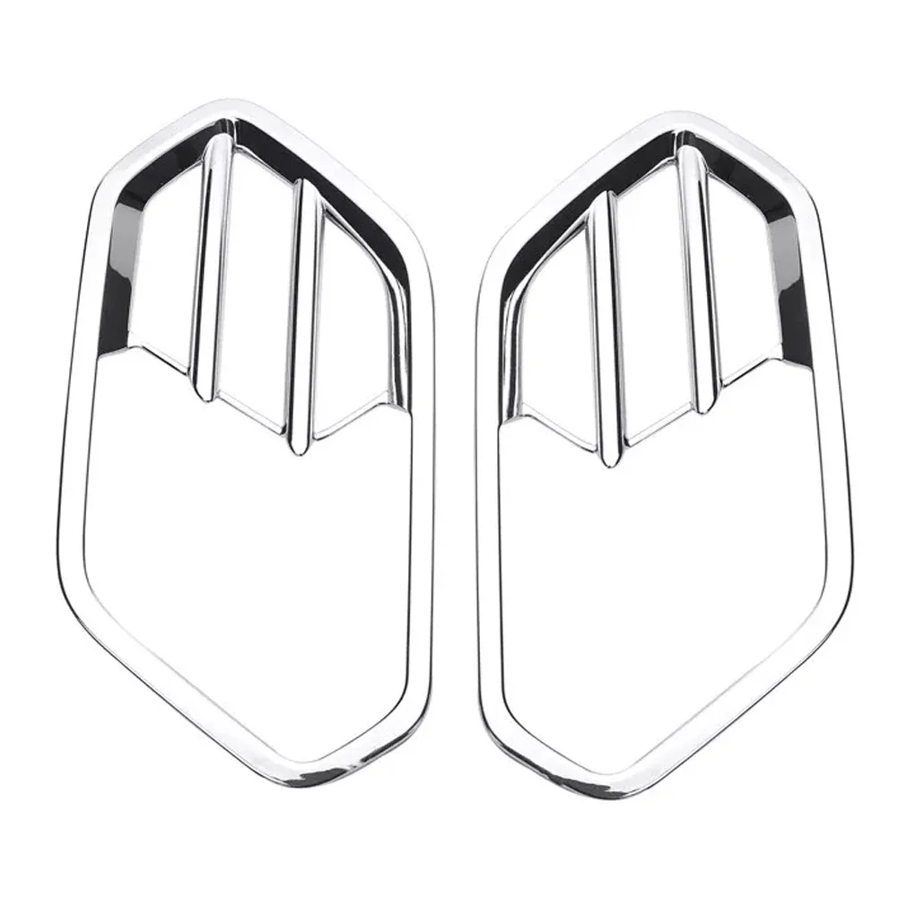 

For Safer Driving In Fog Fog Lamp Cover Fog Light Decoration Exterior Fog Light Trim Fog Light Cover No Drilling Installation