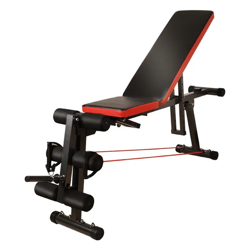 

Bench Press Dumbbell Bench Sit Ups Collapsible Adjustable Domestic Multifunction Exercise Chair