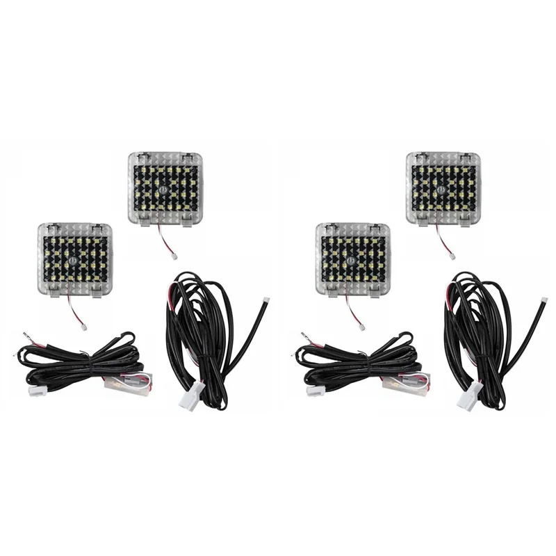 

4X Car Rear Trunk Lamp Extra Luggage Boots Atmosphere Light For Alphard Vellfire 20 Series 2008-2014 Accessories