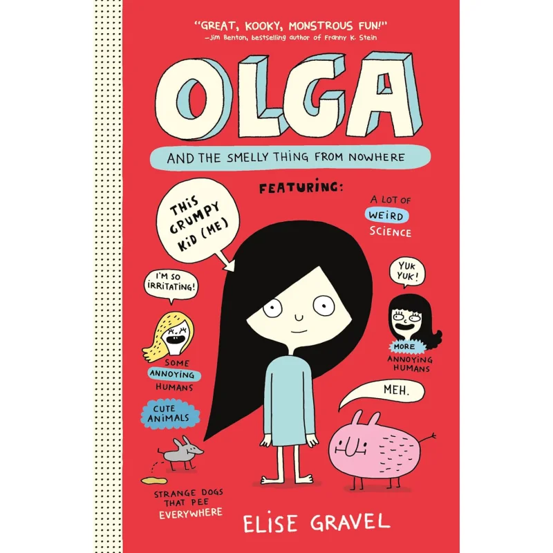 Olga e la cosa puzzolente da nulla Elise Gravel Harper Collins US 9780062351272 Libro